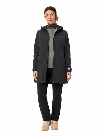 VAUDE | Softshellparka da donna Moena caldo con cappuccio | 
